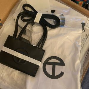 TELFAR small black shopping bag